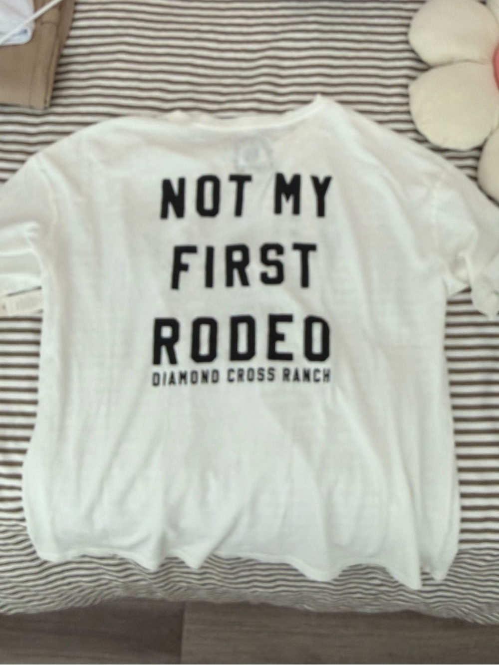 "Not My First Rodeo" White Tee - Z SUPPLY - Picture 6 of 6